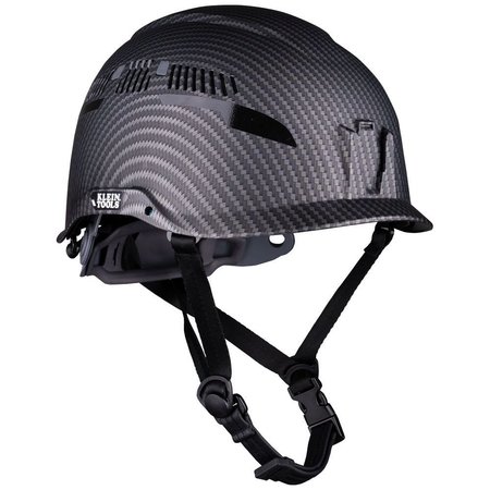 KLEIN TOOLS Safety Helmet, Premium KARBN™ Pattern, Class C, Vented 60516